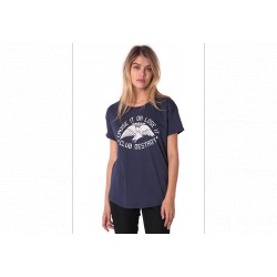 VOLCOM MEXICAN MUSCLE GIRL TEE MIDNIGHT BLUE