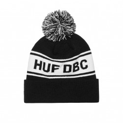 BONNET HUF BEANIE DBC POM - BLACK