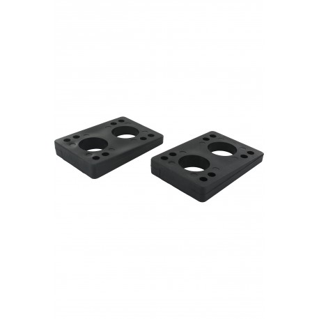 GLOBE SLANT WEDGE RISER PADS - 1/4"-1/2" - BLACK